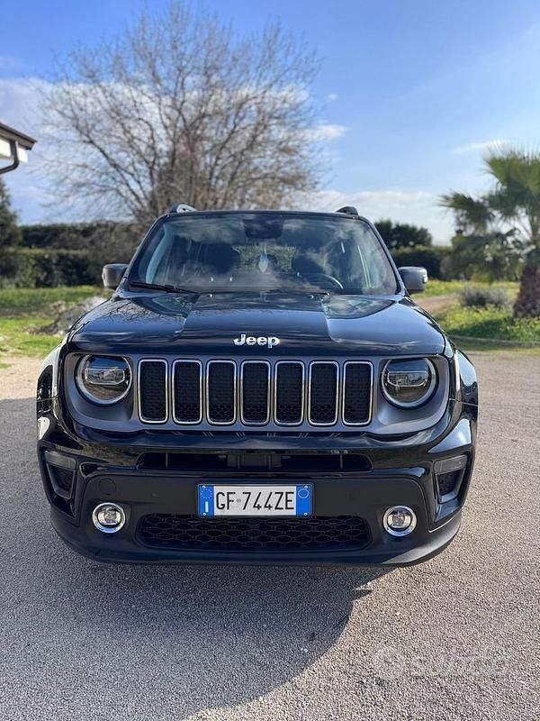 Usata Jeep Renegade Limited 130 CV (95 kW) 2021 Nero SUV