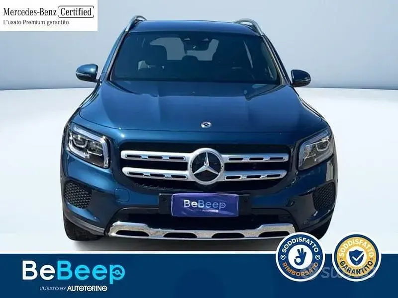 Usata Mercedes GLB200 150 CV (110 kW) 2023 Blu metallizzato SUV