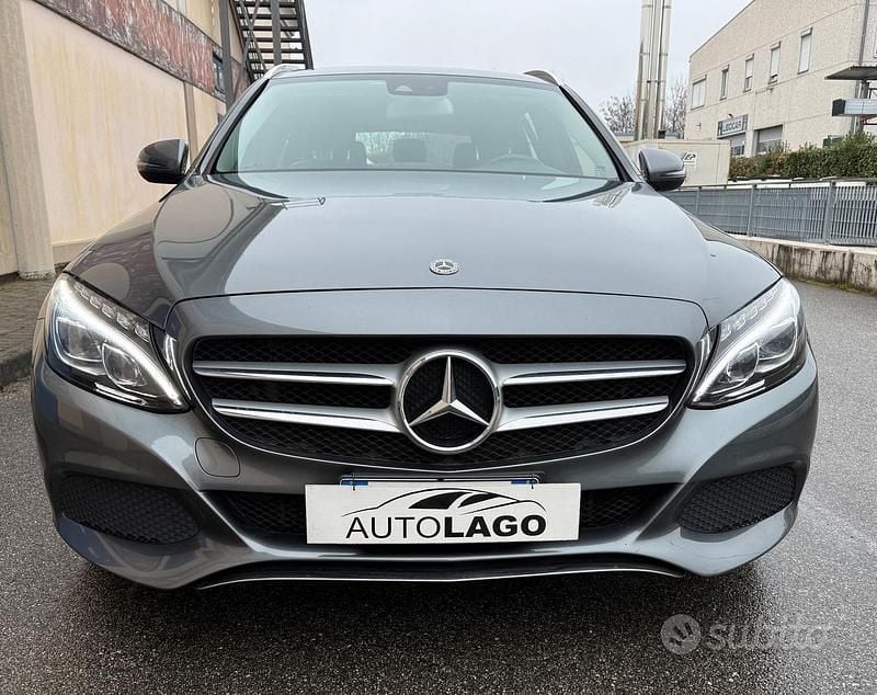 Grigio Usata 2018 Mercedes C200 Premium Station wagon | 16.900 € (Ottimo prezzo) - Immagine 1/4