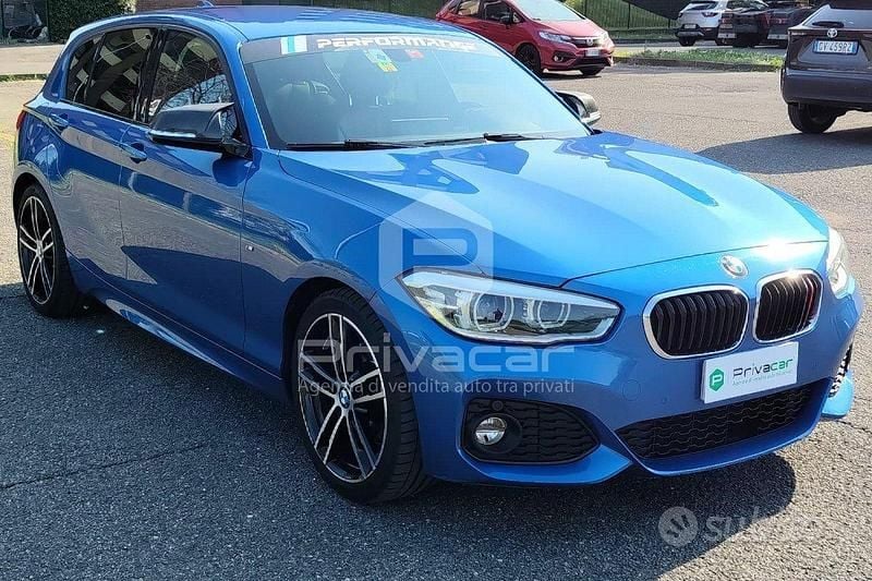 Usata BMW 125 M Sport 224 CV (164 kW) 2019 Blu Utilitaria