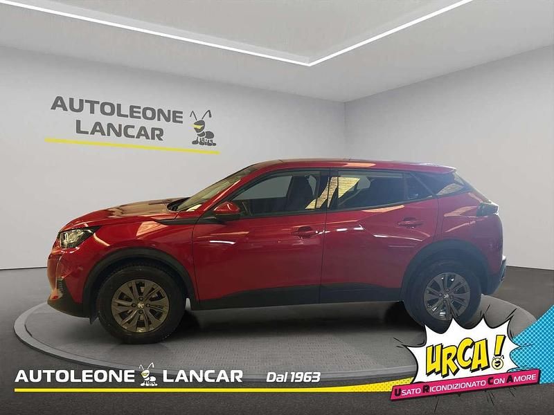 Usata Peugeot 2008 Active 102 CV (75 kW) 2021 Rosso SUV