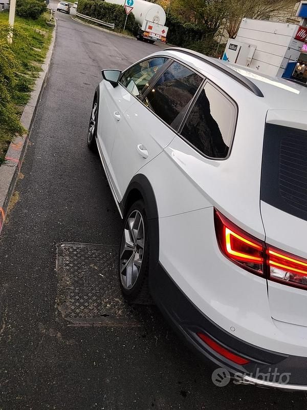 Usata Seat Leon X-Perience 4Drive 150 CV (110 kW) 2015 Bianco Station wagon