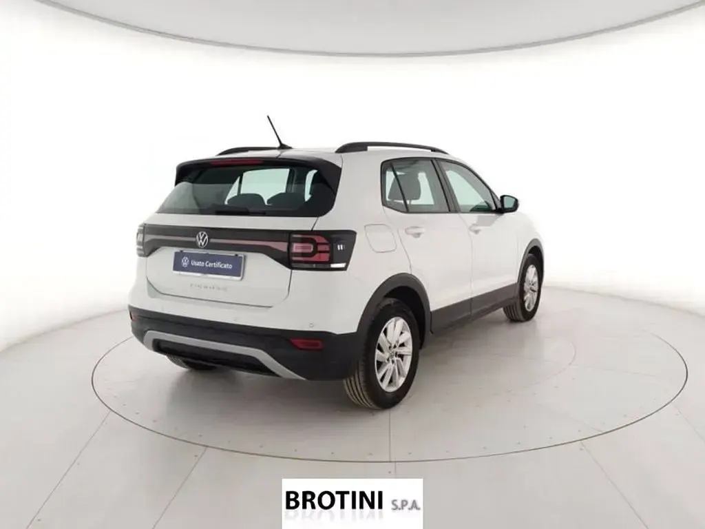 Gebraucht VW T-Cross Style 95 PS (69 kW) 2023 Weiß SUV
