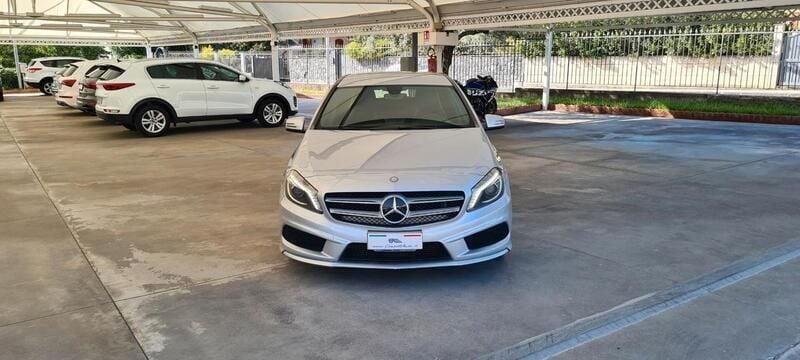 Usata Mercedes A200 Premium 136 CV (100 kW) 2015 Argento Berlina