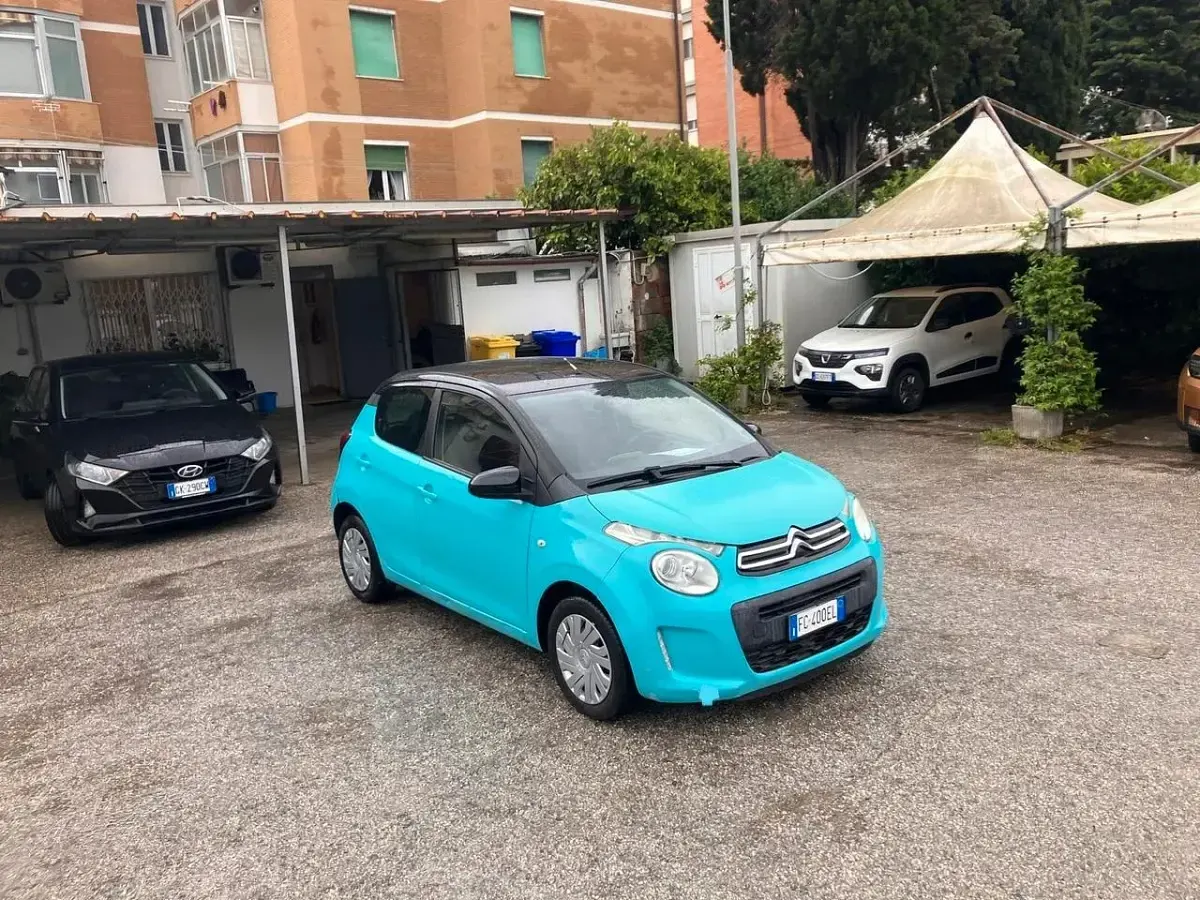 Usata Citroën C1 Feel 69 CV (50 kW) 2016 Blu Utilitaria
