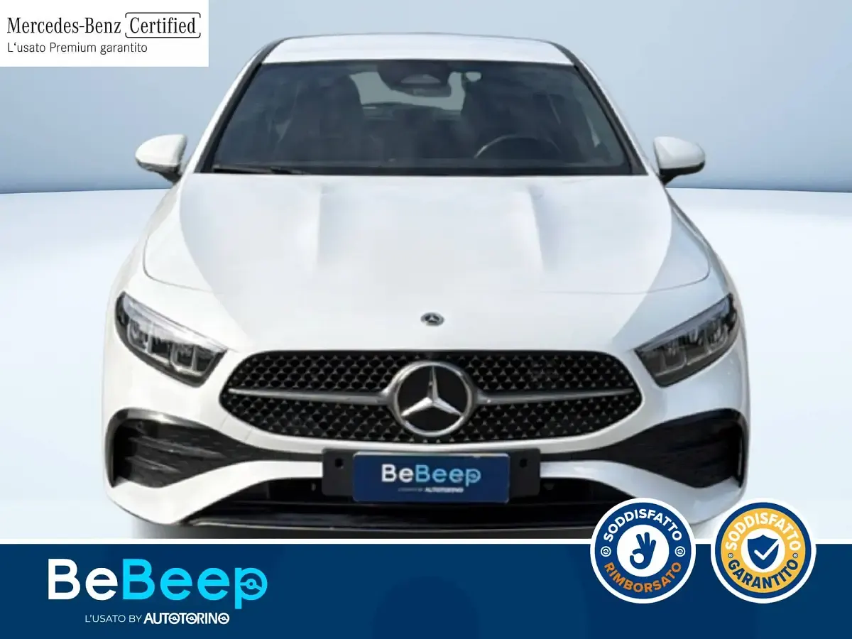 Usata Mercedes A250 Advanced Plus 217 CV (159 kW) 2023 Bianco pastello Berlina