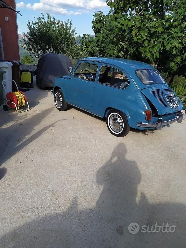 Usata Fiat 600D 1960 Blu Utilitaria