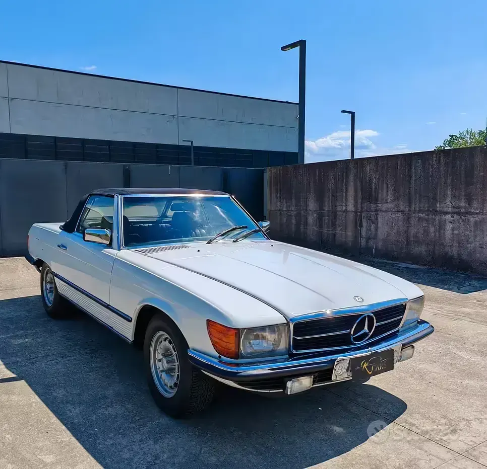 Usata Mercedes SL450 235 CV (172 kW) 1970 Bianco Cabrio