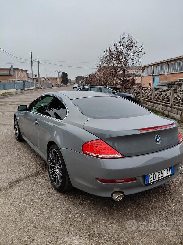 Begagnad BMW 635 Efficient Dynamics 286 HK (210 kW) 2010 Grå Sportkupé
