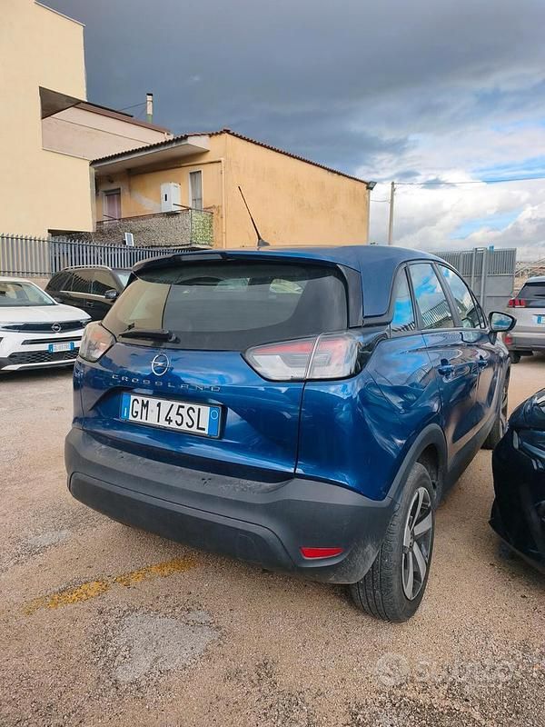 Usata Opel Crossland X 110 CV (80 kW) 2023 Blu SUV