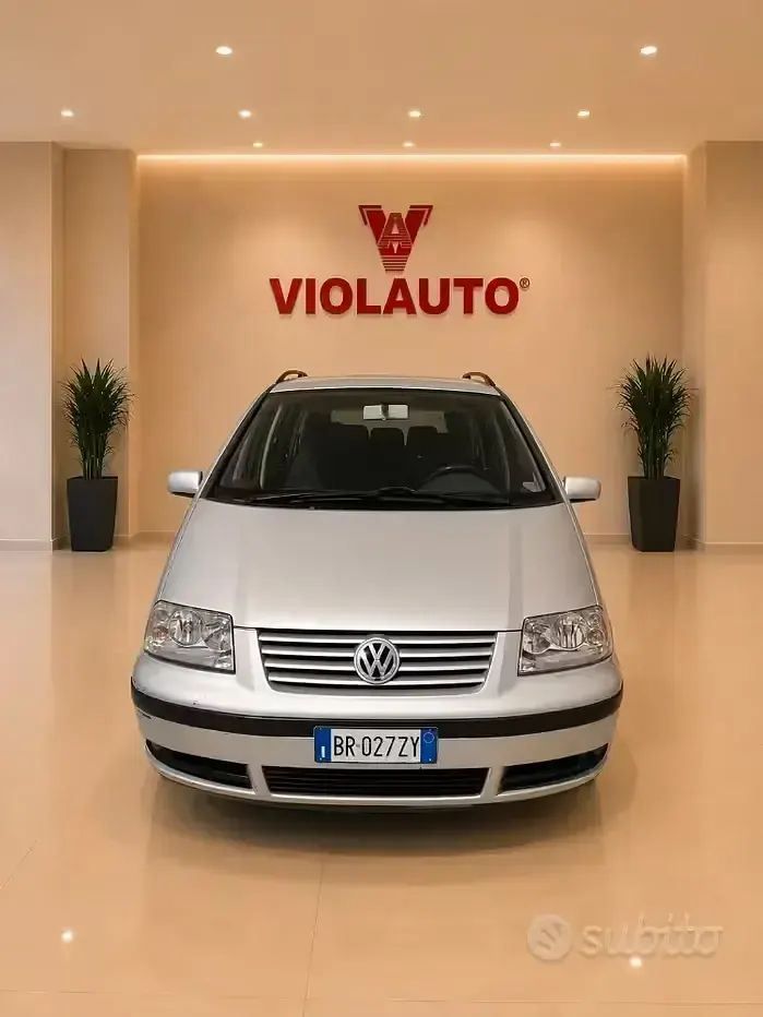 Usata VW Sharan Comfortline 116 CV (85 kW) 2001 Grigio Monovolume