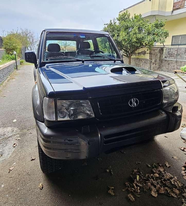 Usata Hyundai Galloper 101 CV (74 kW) 2001 Blu/azzurro SUV