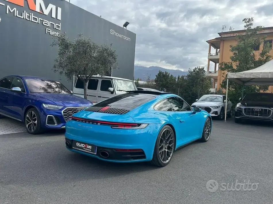 Usata Porsche 911 Carrera 4S 450 CV (330 kW) 2019 Bluazzurro Coupé