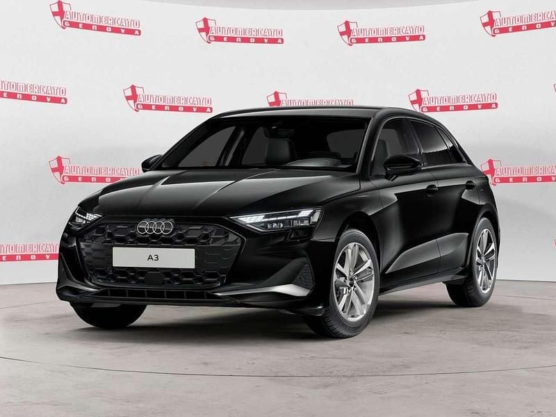 Usata Audi A3 Advanced 150 CV (110 kW) 2025 Nero Utilitaria