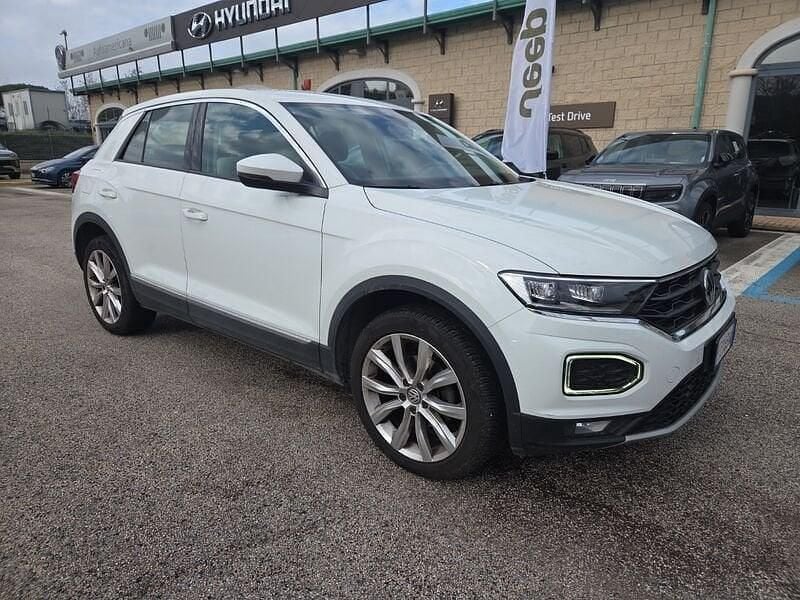 Usata VW T-Roc Advance 150 CV (110 kW) 2019 Bianco SUV