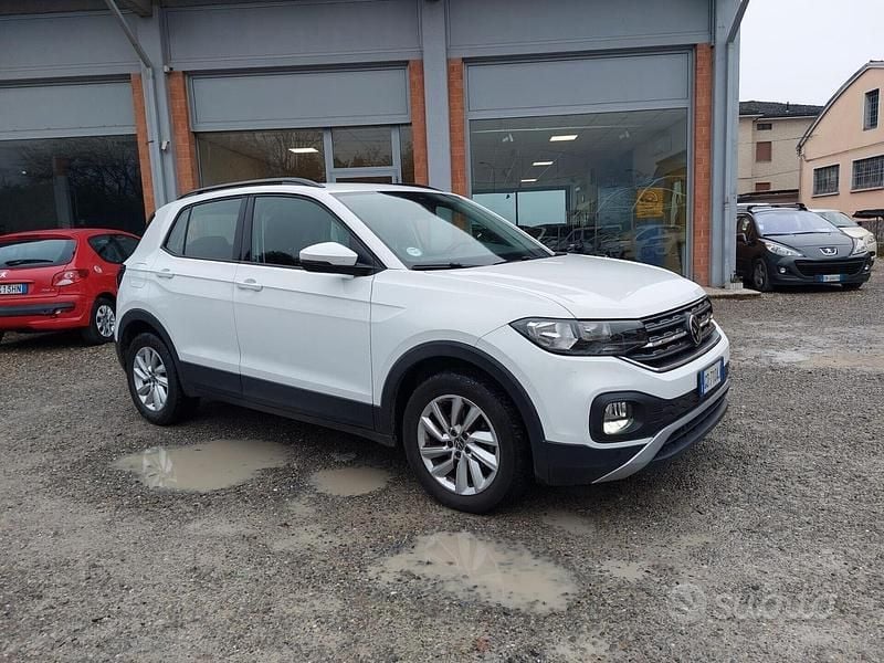 Usata VW T-Cross Advance 95 CV (69 kW) 2020 Bianco SUV