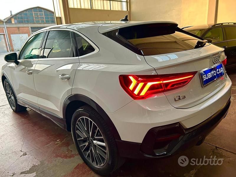 Usata Audi Q3 150 CV (110 kW) 2021 Bianco SUV