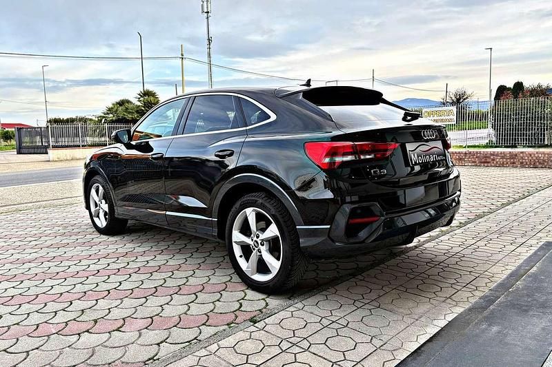 Usata Audi Q3 Sportback 150 CV (110 kW) 2021 Mythosschwarz metallic SUV
