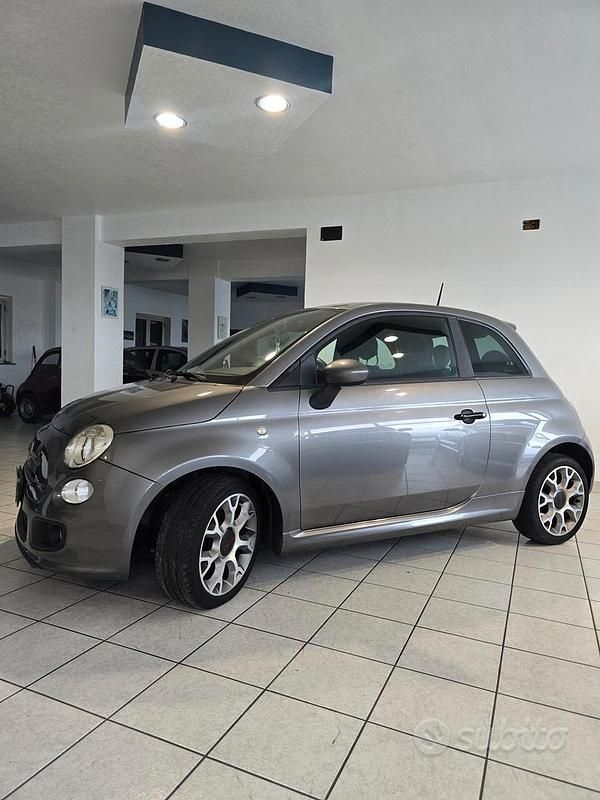 Usata Fiat 500 S 69 CV (50 kW) 2013 Grigio Utilitaria