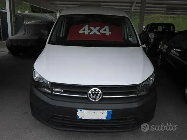 Usata VW Caddy 122 CV (89 kW) 2019 Bianco Monovolume