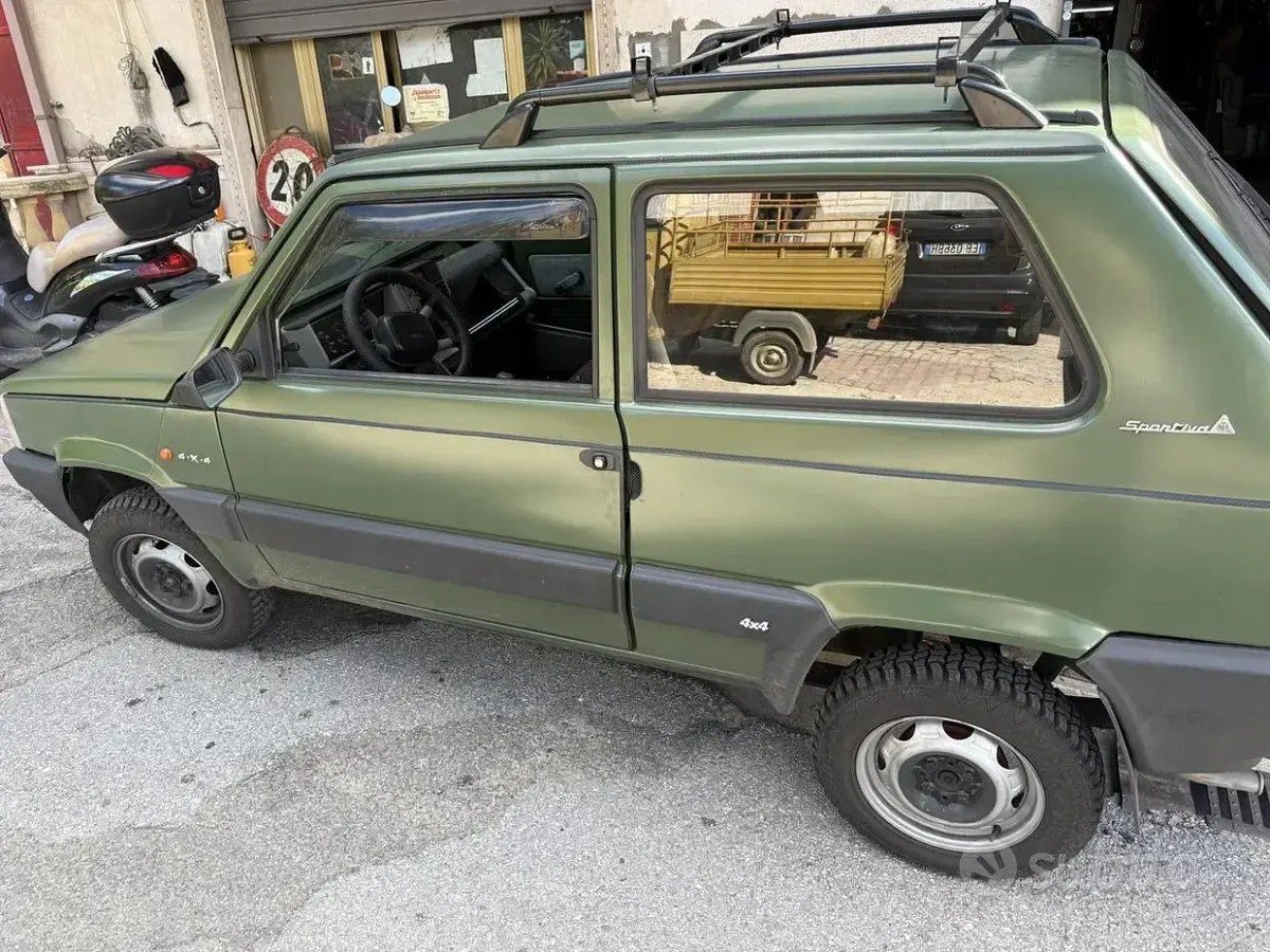 Usata Fiat Panda 4x4 54 CV (39 kW) 2000 Verde Utilitaria