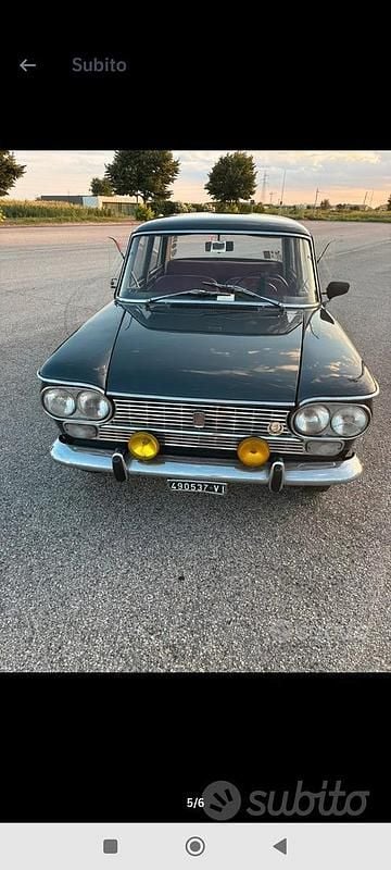 Usata Fiat 1500 1960 Grigio Berlina