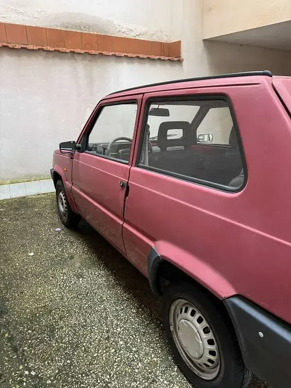 Usata Fiat Panda Young 54 CV (39 kW) 2001 Rosso Berlina