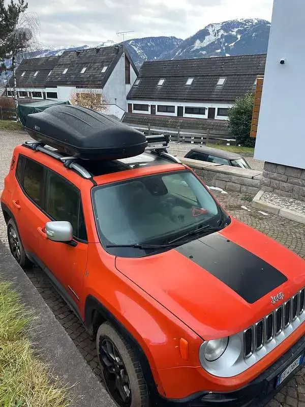 Usata Jeep Renegade Limited 140 CV (102 kW) 2016 Arancione SUV