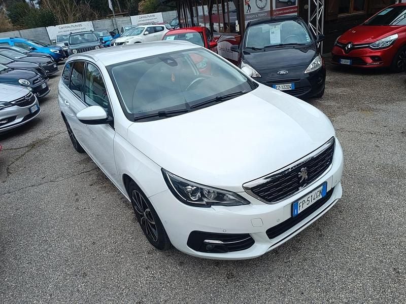 Usata Peugeot 308 Business-Line 120 CV (88 kW) 2018 Bianco Berlina
