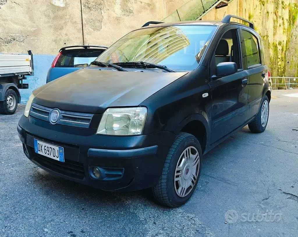 Usata Fiat Panda Dynamic 60 CV (44 kW) 2008 Nero Utilitaria