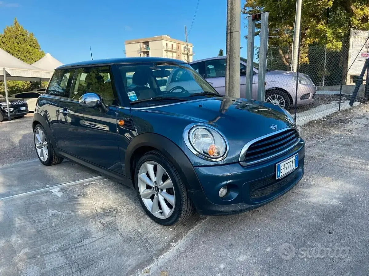 Usata Mini One D 90 CV (66 kW) 2011 Blu Utilitaria