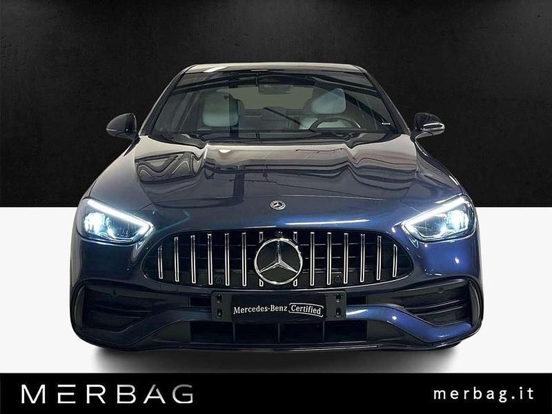 Begagnad Mercedes C300e Advanced Plus 265 HK (194 kW) 2024 Blå Sedan