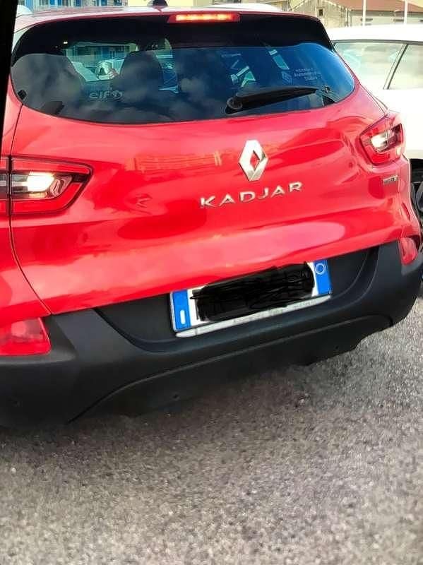 Usata Renault Kadjar 110 CV (80 kW) 2018 Rosso SUV