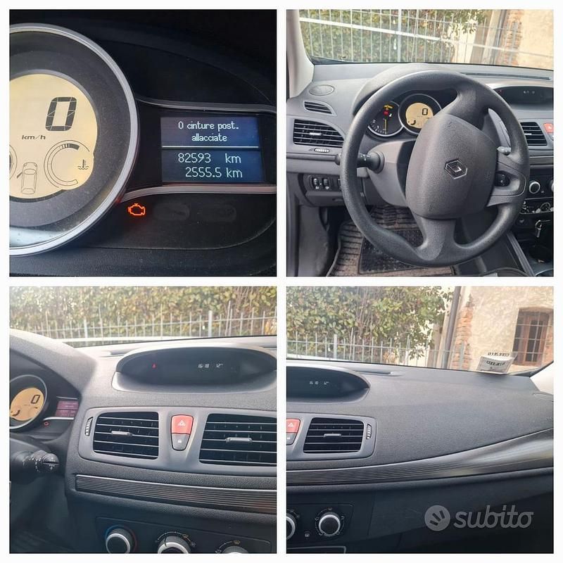 Usata Renault Mégane 90 CV (66 kW) 2009 Grigio Berlina