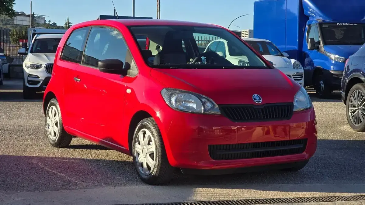 Usata Skoda Citigo Active 59 CV (43 kW) 2012 Rosso Utilitaria