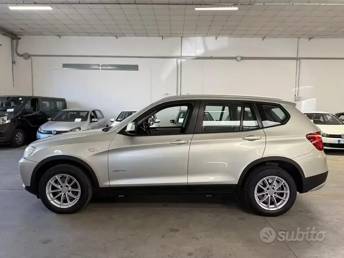 Usata BMW X3 Efficient Dynamics 184 CV (135 kW) 2011 Grigio SUV