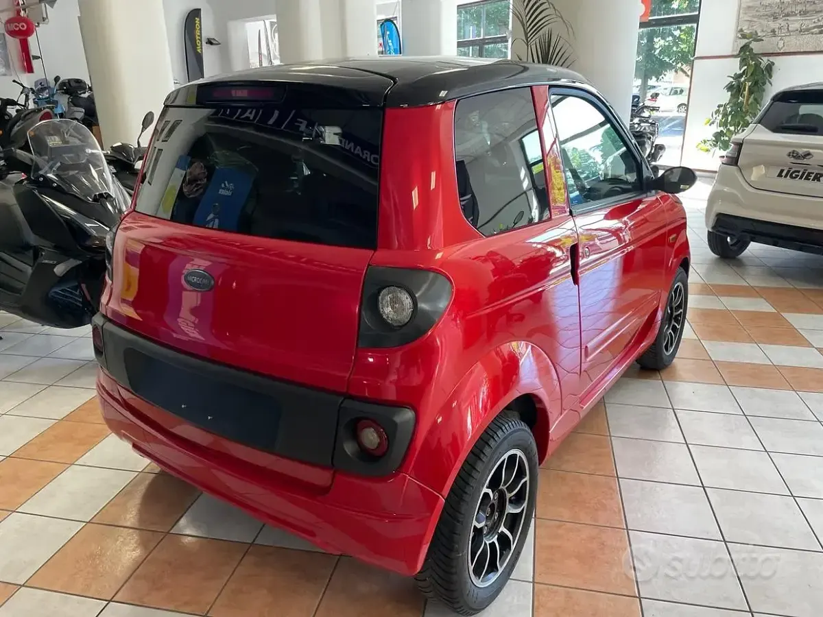 Usata Microcar M.Go 2019 Rosso Utilitaria
