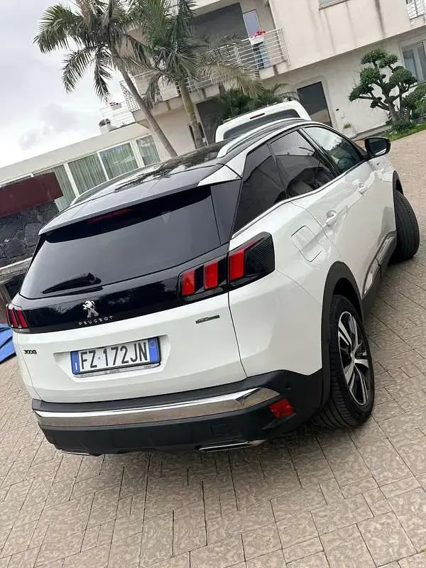 Usata Peugeot 3008 GT-line 131 CV (96 kW) 2020 Bianco SUV