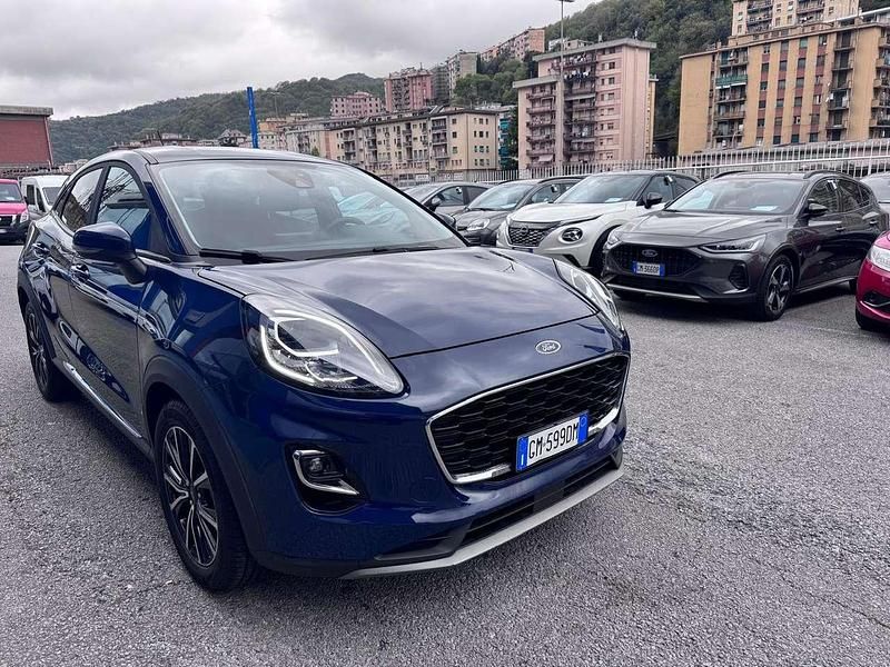 Usata Ford Puma Titanium 125 CV (91 kW) 2023 Blu/azzurro SUV