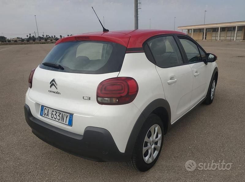 Usata Citroën C3 83 CV (61 kW) 2020 Bianco Utilitaria
