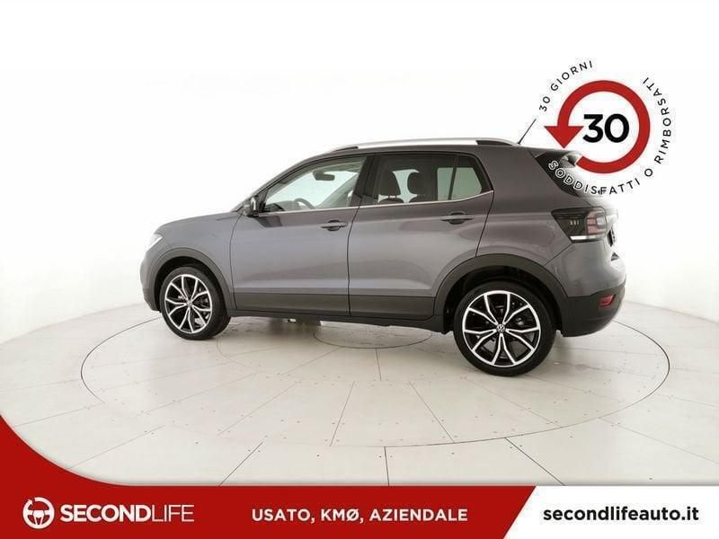Usata VW T-Cross Advance 110 CV (80 kW) 2023 Grigio SUV