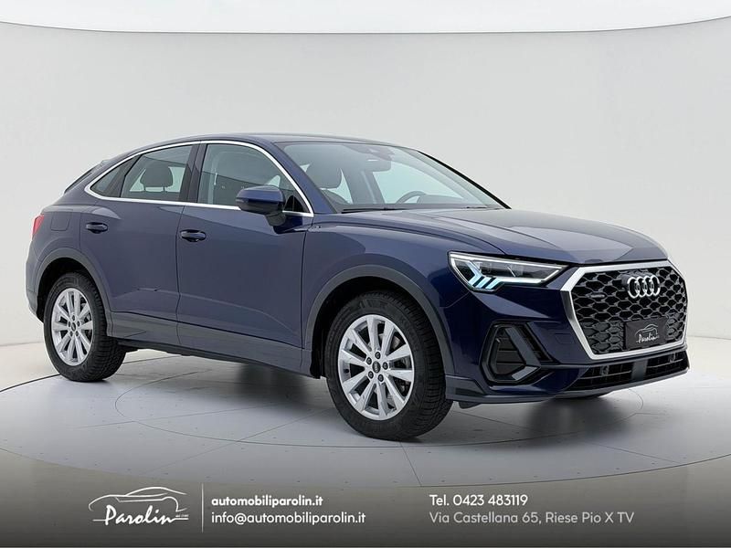 Usata Audi Q3 Sportback Business Plus 150 CV (110 kW) 2022 Blu navarra SUV