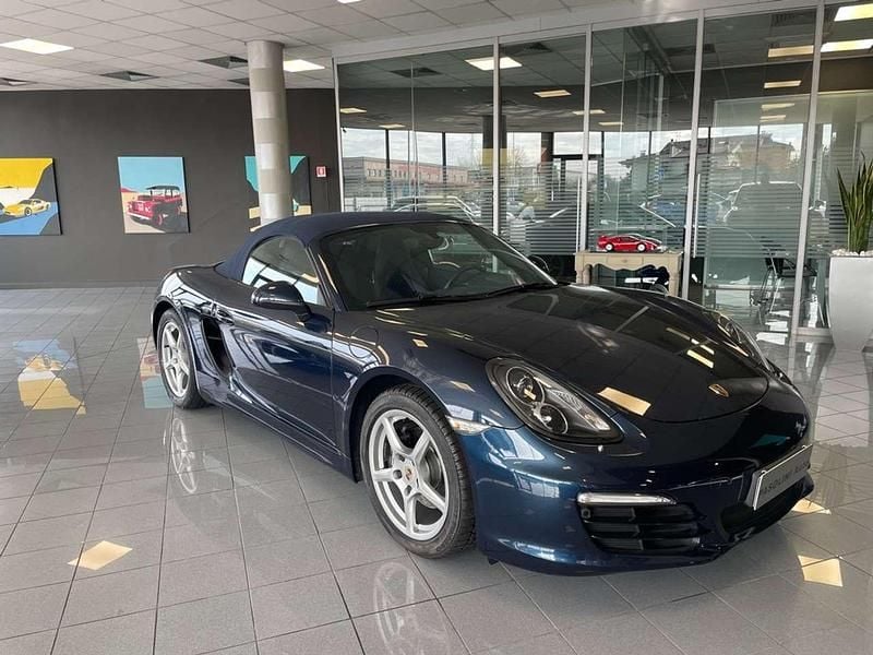 Usata Porsche Boxster 265 CV (194 kW) 2012 Blu/azzurro Cabrio