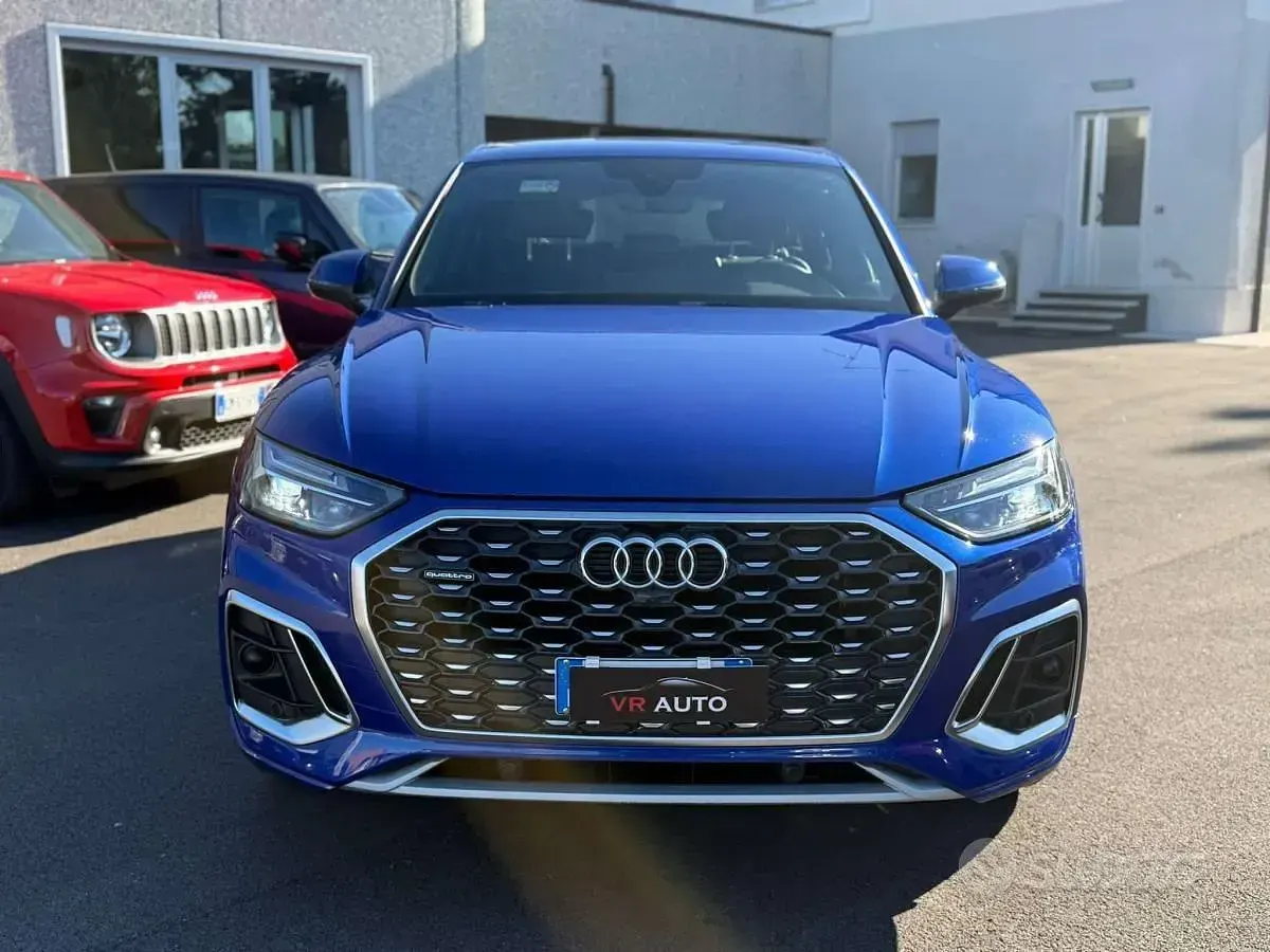 Brugt Audi Q5 S-Line 204 HK (150 kW) 2023 Blå SUV