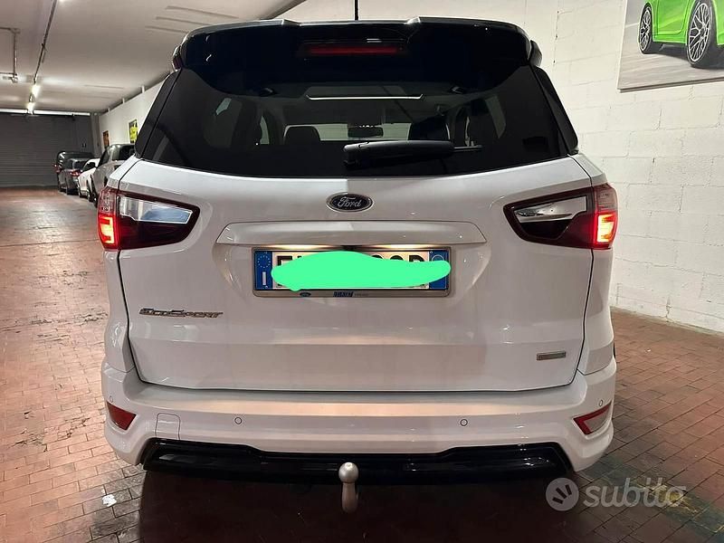 Usata Ford Ecosport ST-Line 125 CV (91 kW) 2018 Bianco SUV