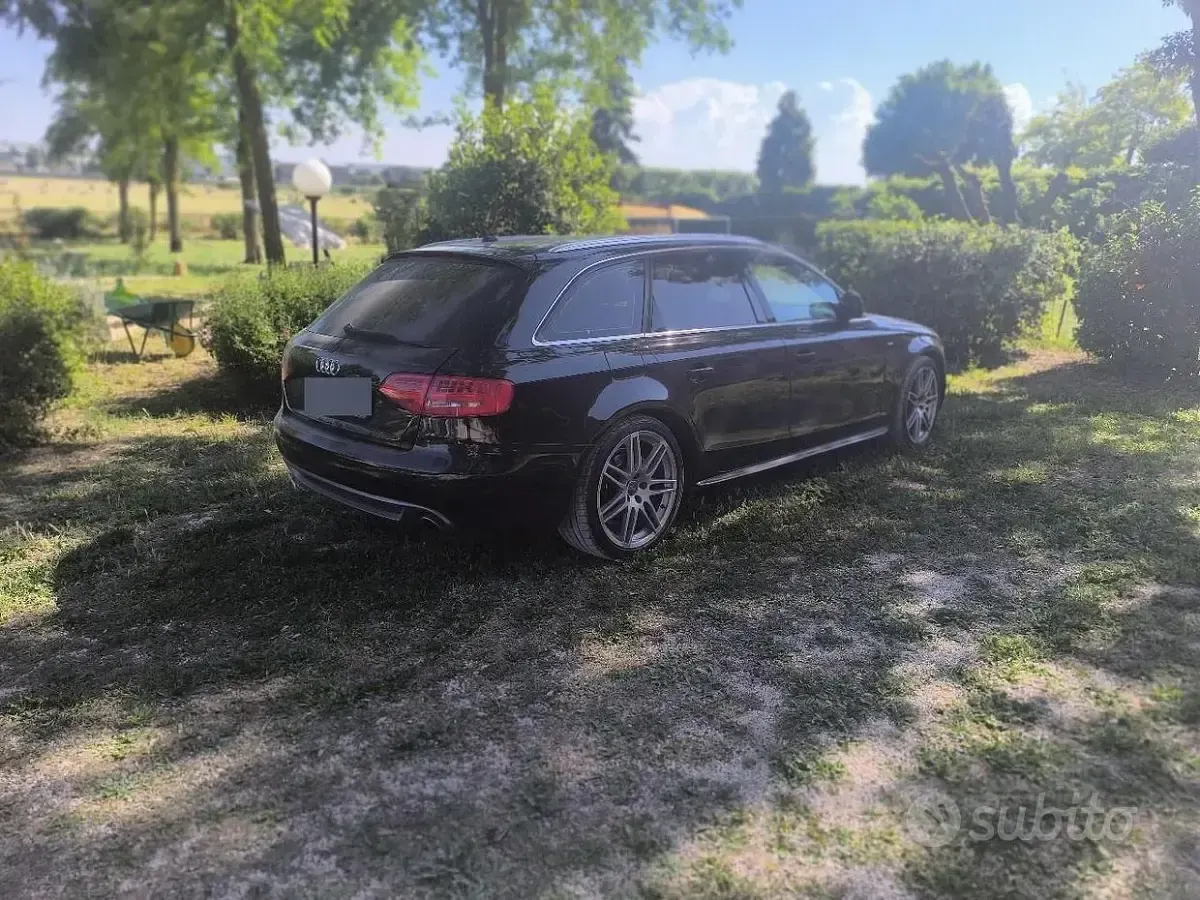 Usata Audi A4 S-Line 190 CV (139 kW) 2010 Nero Station wagon