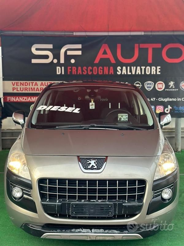 Marrone Usata 2010 Peugeot 3008 Premium Station wagon | 3999 € (Buon prezzo) - Immagine 1/4