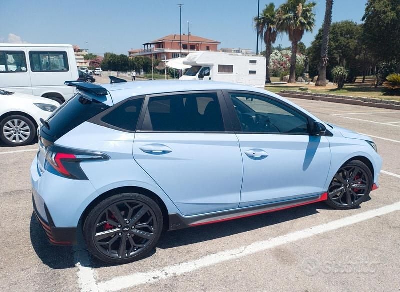 Usata Hyundai i20 N Performance 204 CV (150 kW) 2023 Blu Utilitaria