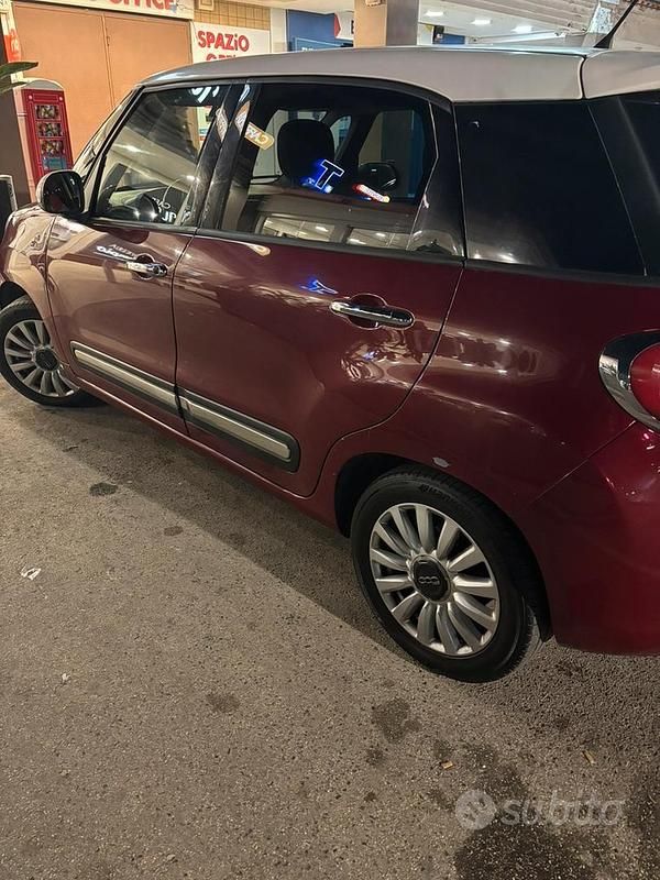 Usata Fiat 500L 95 CV (69 kW) 2012 Rosso Monovolume