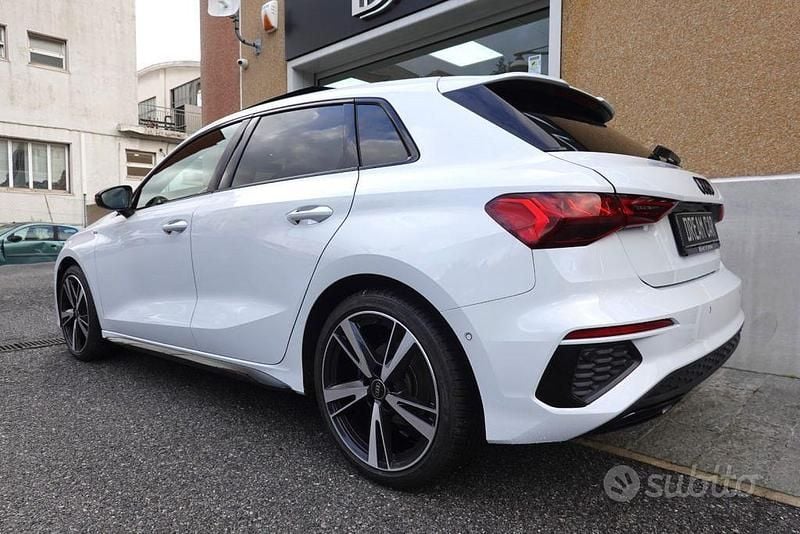Usata Audi A3 S-Line 200 CV (147 kW) 2022 Bianco Berlina